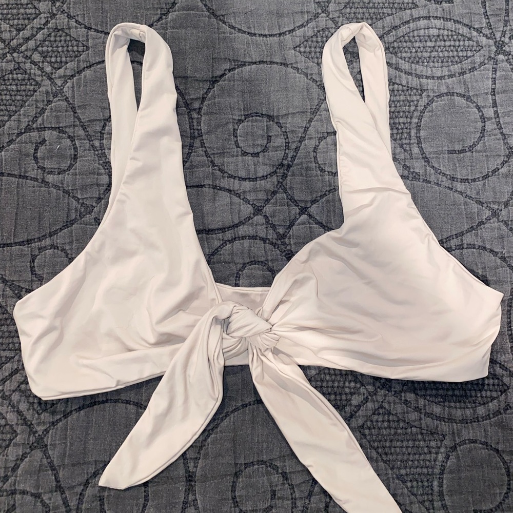Frankie Swimwear Tie Front Bikini Top
